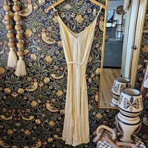 Billabong Striped Jumpsuit